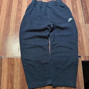 Nike Black Fleece Retro Tech Sportswear Baggy Hem Sweatpants XS